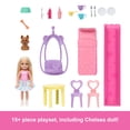 thumbnail image 5 of Barbie Chelsea Pop-Up Doll House with Doll & 15+ Accessories, House Expands to 17+ x 13+ inches, 5 of 8