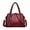 red, variant on Shoulder Bag,Bag Surface Shoulder Purse,Woven Decoration Womens Handbags and Purses,Red