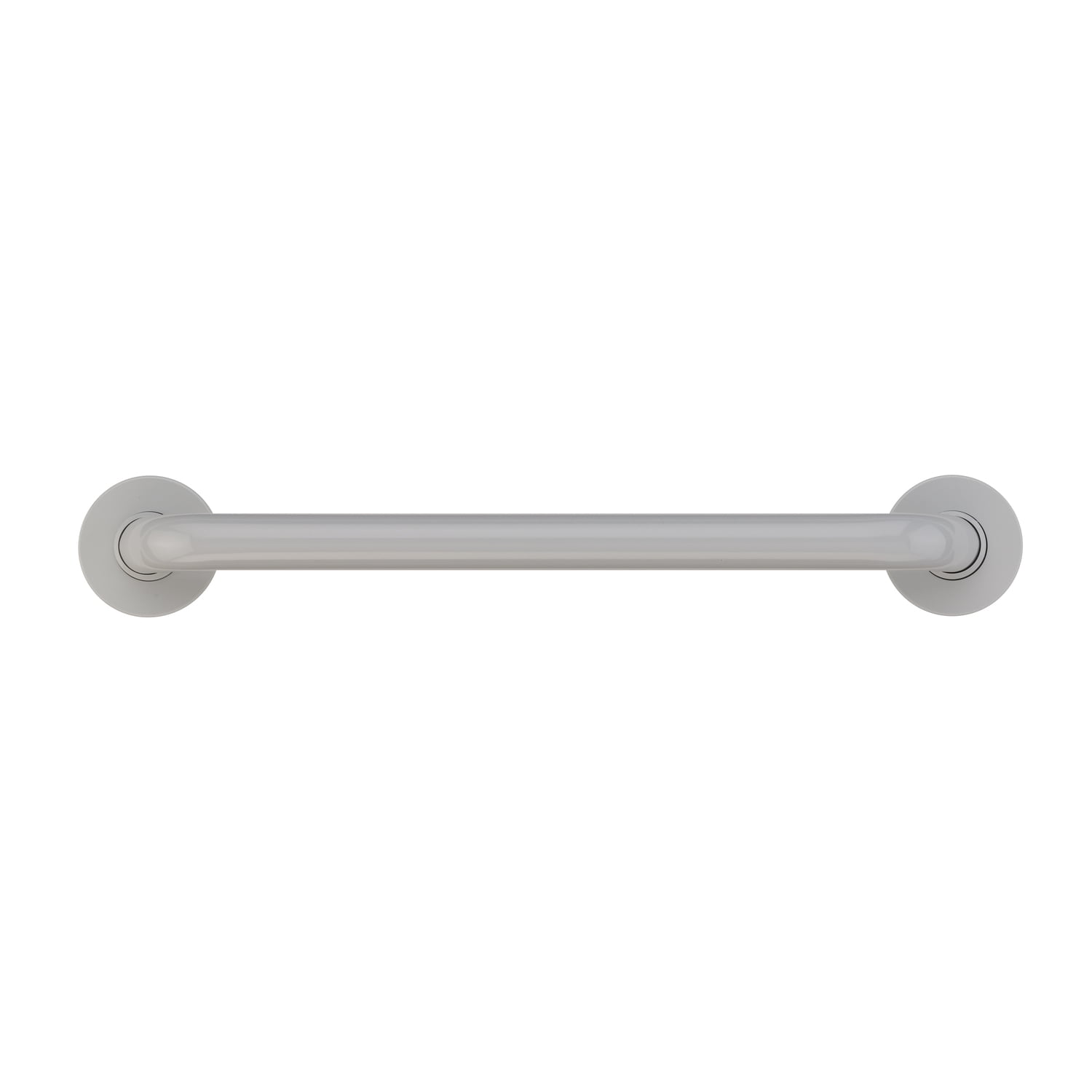 Bathroom Grab Bar - 12 Inch Straight Safety Rail - Vinyl Coated Grip - Home Stock