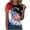 Navy, variant on Linfrsh Womens 4th Of July Tops USA Shirts for Women 250 Years American Flag Shirt 4th of July Tshirt Patriotic Tees Casual Graphic Tops(Navy,S)