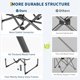 thumbnail image 2 of Qinaqin E x tra Grande Ligero Aluminum cm de Profundidadirector's Camping Chairs Plegable (2 Piece Set), 2 of 6