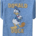 thumbnail image 2 of Boy's Mickey & Friends Donald Duck Grumpy Performance Graphic Tee Royal Blue Heather X Large, 2 of 4
