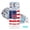 D, variant on Patriotic Body Glitter Stick, Face Hair Glitter, 4th of July Outfits and 250th Anniversary Accessories, Waterproof Face Glitter, Fourth of July Red White and Blue Hair Glitter for Women and Kids