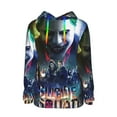 thumbnail image 7 of Joker Harley Quinn Suicide Sweatshirt For Womens Fashion Hoodies Pullover Athletic Daily Hoody Hooded Clothing Gift Large, 7 of 7