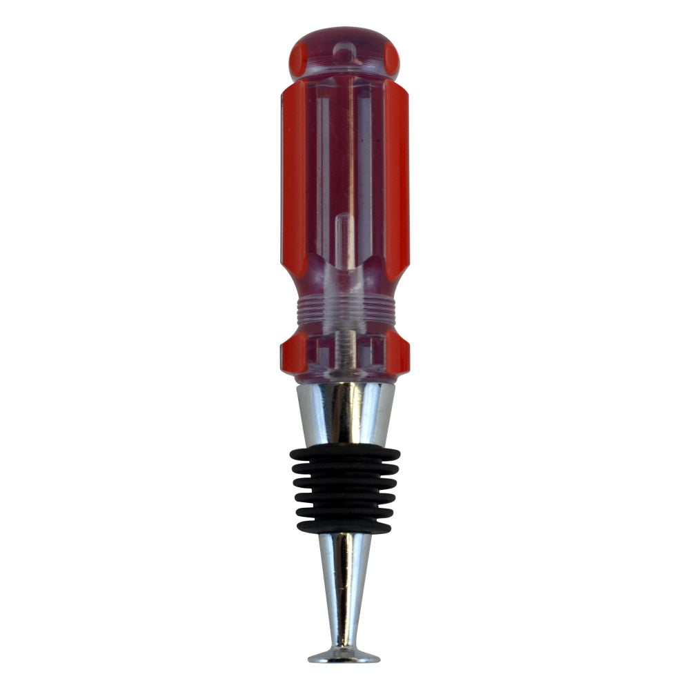 Fairly Odd Novelties Novelty Wine Bottle Stopper, Screwdriver