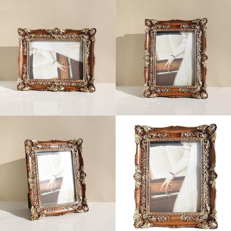 Cosemary Luxurious Rectangular Photo Frame with European Designs for ...
