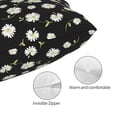 thumbnail image 3 of Kdxio Cotton Pillow Cases Pillowcases,Soft and Breathable Bedroom Pillow Cases-Daisies Flowers, 3 of 8