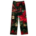thumbnail image 4 of Xihbxyly Christmas Pajamas for Women, Women's Christmas Printed Pajama Set for Daily Home Wear Two-Piece Pajama Set with Pocket, 4 of 4