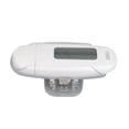 thumbnail image 2 of Contador de pasos con pantalla LCD grande, recargable por USB, preciso, portátil, ligero, podómetro con cordón para mujeres, hombres y niños, color blanco, 2 of 14