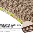 Cat Scratcher Cardboard, Recycle Corrugated Cat Scratching Pad, Wave