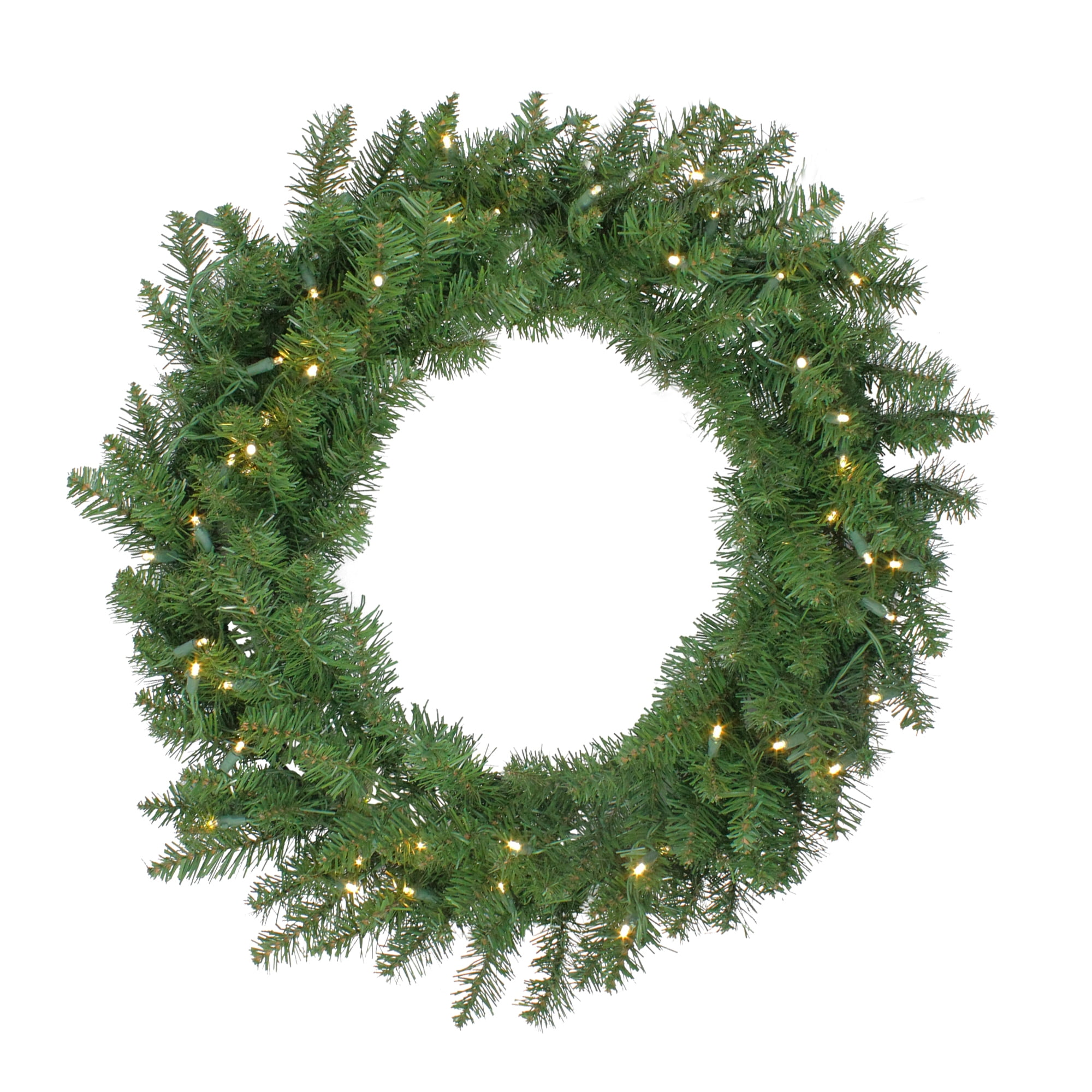 Details about   30-IN PRE-LIT WREATH WITH 50 WHITE MICRO DOT LED LIGHTS & 275 MIXED BRANCH TIPS 