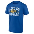 thumbnail image 2 of Men's Royal Buffalo Sabres Proclamation T-Shirt, 2 of 3