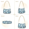 thumbnail image 7 of FORMRS Womens Shoulder Bag with Chain Strap Clutch Purse Cute Tote Handbag, Easter Eggs, 7 of 7