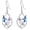 Scottish, variant on Scottish Thistle/Orchid Earrings 925 Sterling Silver Flower Dangle Dangling Drop Boho Earrings Jewelry Gifts for Women Mom