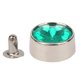 thumbnail image 4 of Espárragos Remaches De Cristal De Diamantes De Imitación 20Pcs Rivet Studs Round Alloy DIY Shoes Ropa Bolsas Decoración Con 20Pcs Arandelas 12mmCyan YLSHRF cian, 4 of 8