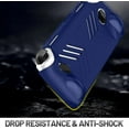 thumbnail image 5 of Compatible with ROG Ally Game Console Silicone Case Protector, Shockproof Anti-Scratch Drop-Proof Non-Slip Full Protective Case for ASUS ROG Ally Gaming Handheld 2023 Cover Case (Navy), 5 of 7