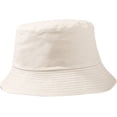thumbnail image 2 of CoCopeaunts Summer Bucket Hats Cotton Sunscreen Double-Faced Wear Basin Hat Men Casual Solid Outdoor Fisherman Hat Black Lining, 2 of 8