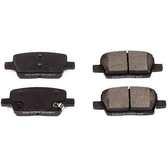 Rear Brake Pad Set - Compatible with 2018 - 2020 Chevy Traverse 2019
