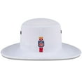 thumbnail image 4 of Men's New Era White Kansas City Chiefs 2024 NFL Training Camp Panama Bucket Hat, 4 of 4