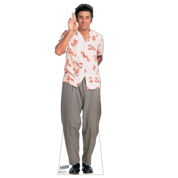 Cardboard People Cosmo Kramer Cardboard Cutout Standup - Seinfeld (TV Show)