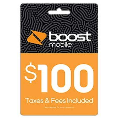 $100 Re-Boost Card (Email Delivery) (Best Cell Phone Warranty Plans)