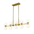 thumbnail image 3 of 494-10L-MGLD-Z-Lite-Artemis - 10 Light Island In Mid-Century Modern Style-12.75 Inches Tall and 5 Inches Wide-Modern Gold Finish, 3 of 7