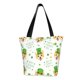 thumbnail image 1 of Balery happy dog. St. Patricks Day Bolsa de Hombro con Diseño, Bolsa Grande y Duradera, Bolsa Versátil para Compras, 1 of 6