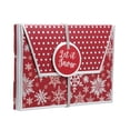 thumbnail image 3 of Christmas Gift Card Holder Boxes with Foil Hot Stamp (Set of 6), 3 of 8