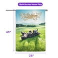 thumbnail image 5 of Happy Retirement with Schnauzer Enjoy Life Rest Time House Flag 28x40in Double Sided Miniature Schnauzer Dog Lover Outdoor Decor - 02027, 5 of 5