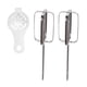 thumbnail image 3 of Egg Beater/Beater Whisk for KHM926 Kenwood HM520/Tefal Handheld Mixer Electric Mixer Replacement Att, 3 of 5