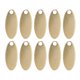 thumbnail image 4 of Colgante De Joyería DIY, Etiqueta Ovalada De Metal Resistente Y Duradera Para Collares Para Pulseras Para El Hogar Y Profesional Para Manualidades De Bricolaje Para Colgantes, 4 of 7