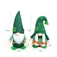 thumbnail image 4 of AYktou St Patricks Day Decorations - St Patricks Day Gnomes Plush Table Decor, Classic Irish Leprechaun Doll St Patricks Day Decor for Home Tbale Office Spring Decorations,St Patricks Day Gifts, 4 of 7