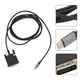 thumbnail image 2 of Práctico USB3.1 Tipo C a DVI Línea PROFESIONAL USB Tipo-C Adaptador Cable DVI, 2 of 7