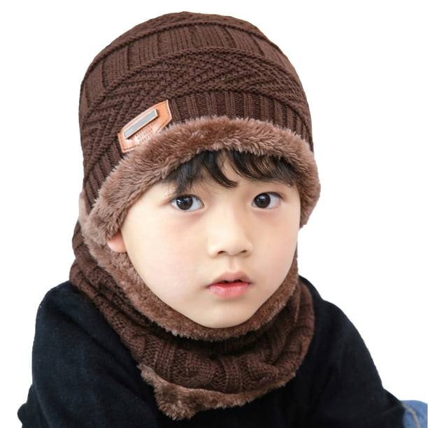Qarigey Gorro, bufanda, ropa cómoda, accesorio térmico para el cuello, exquisitas bufandas de punto, elegantes sombreros forrados de invierno Sombreros tipo 9