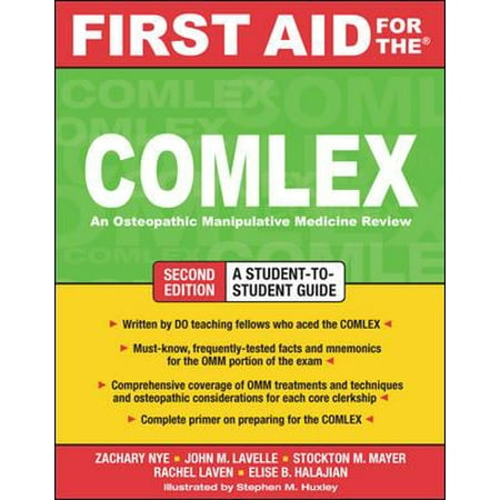 First Aid for the COMLEX: An Osteophathic Manipulative Medicine Review