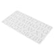 thumbnail image 1 of Molde para tartas, molde de silicona con patrón de números y letras en inglés, molde para chocolate, diseño aerodinámico, 1 of 12