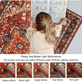 thumbnail image 6 of Blarity Area Rug, 2x3 ft Low-Pile Vintage Machine Washable Rugs for Living Room, Non-Slip Backing Non-Shedding Indoor Floor Rugs, Kitchen Rugs, Bath Mats, Home Decor, Multi Color, 6 of 9