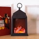 thumbnail image 4 of Lámpara Flame Lantern Chimenea Luz nocturna Navidad Hogar Dormitorio Decoración Artesanía de escritorio, 4 of 4
