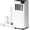 8000 BTU, variant on FREE VILLAGE Portable Air Conditioners,10,000 BTU Portable AC Unit with Cool Up to 450 Sq.ft,Fan & Dry Modes/Fast Cooling/Remote Control/24Hrs Timer for Bedroom/Apartments/Indoor Rooms,White