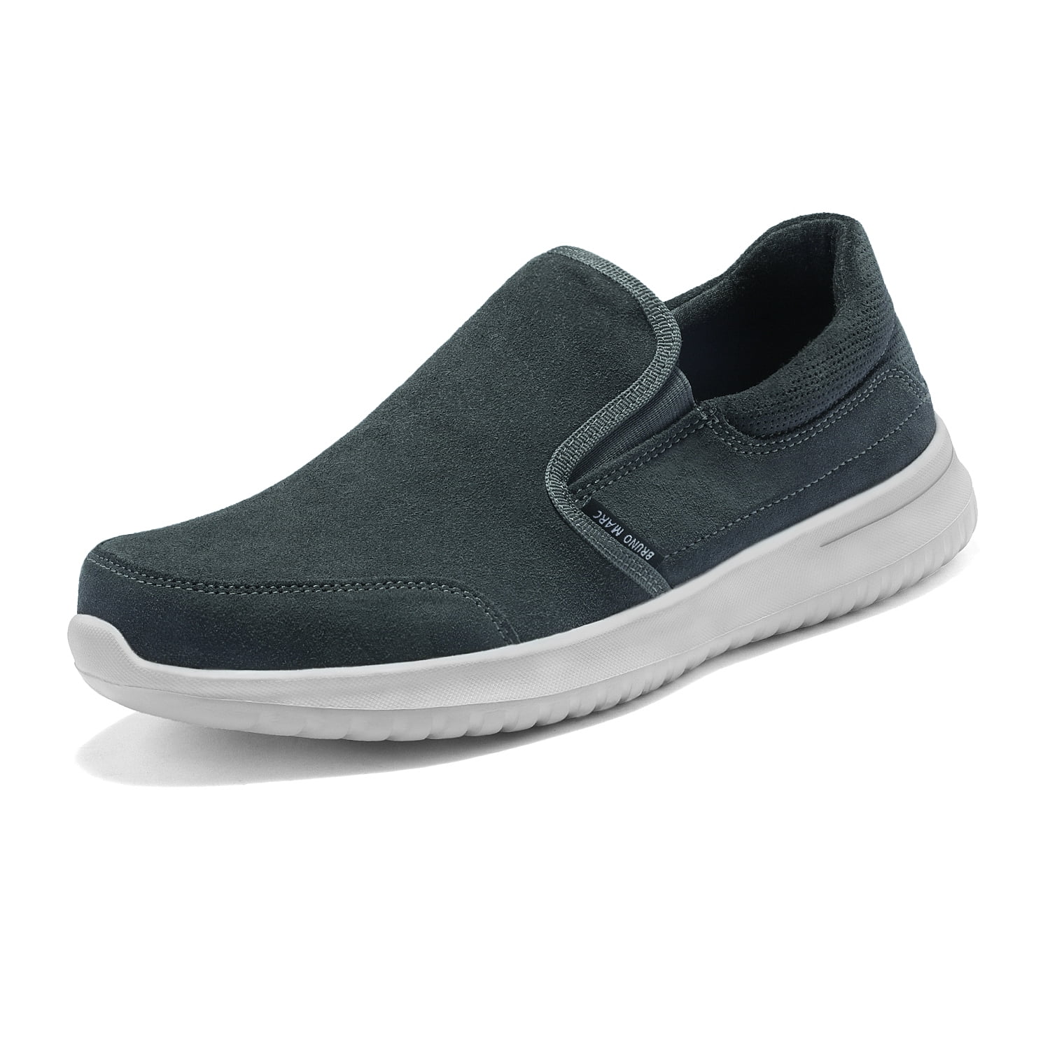 Fashion Sneakers Shoes & Handbags Bruno Marc Mens Wash Black Slip-On ...