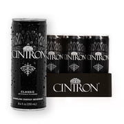 Cintron Sparkling Energy Drink Classic 6PK-Fashion & Function plus Socially Responsible, Great Taste, Healthy Alternative W/ Less Calories, Sugar & Caffeine Levels BUT Delivers Long-lasting Energy
