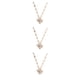 thumbnail image 2 of Collar Colgante Estética Elegante Jumpingount Tipo 2 Oro rosa, 2 of 6