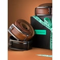 thumbnail image 2 of Paramount Leather Ratchet Belt, 2 of 7