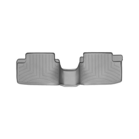 WeatherTech Custom Fit FloorLiners compatible with 2008-2012 Honda Accord - 2nd Row, Grey