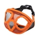 thumbnail image 1 of Bozal de hocico corto para perro, de malla transpirable y cara plana para bulldog, con máscara (naranja), 1 of 6