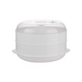 thumbnail image 1 of Microwave Oven Steamer, Multifunctional Microwave Vegetable Heating Steamer with a Lid, Cookware Micro Wave Dish, Kitchen Cooking Steamers for Cooking Dumplings, Vegetables, 1 of 8