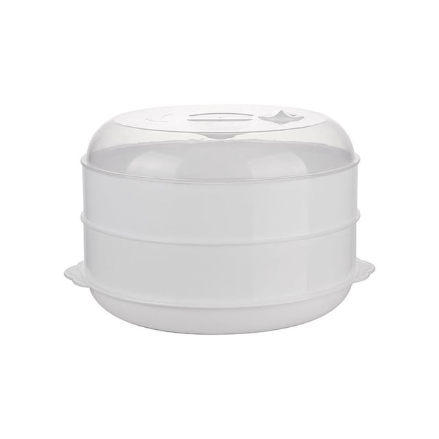 Microwave Oven Steamer, Multifunctional Microwave Vegetable Heating Steamer with a Lid, Cookware Micro Wave Dish, Kitchen Cooking Steamers for Cooking Dumplings, Vegetables