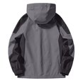 thumbnail image 4 of Breezora Veste Imperméable Résistante au Vent pour Femmes Imperméable Décontractée Taille m Gris, 4 of 9