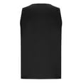 thumbnail image 5 of Wyobmus Mens Linen Tank Tops Moisture Wicking Sleeveless Crew Neck Gym Workout Top Casual Bodybuilding Basic Tees Black, 5 of 6