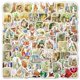 thumbnail image 1 of Pegatinas Peters Rabbits impermeables con dibujos animados, 100 unidades, 1 of 3